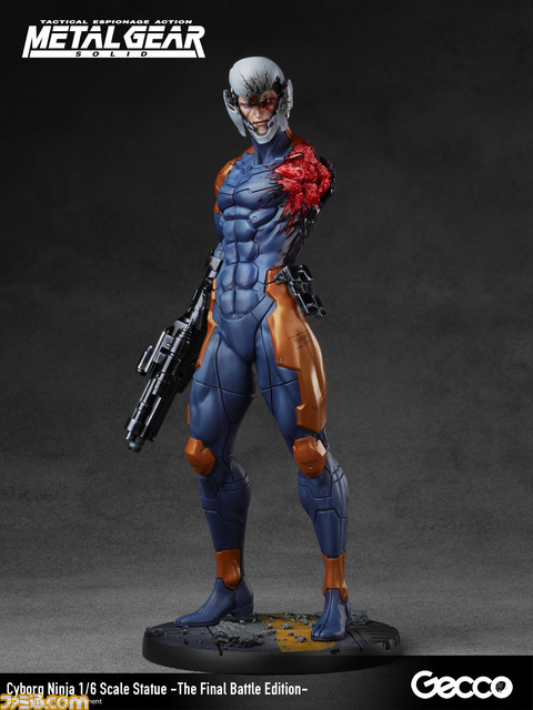 メタルギア ソリッド』サイボーグ忍者最終決戦版が1/6スケールで