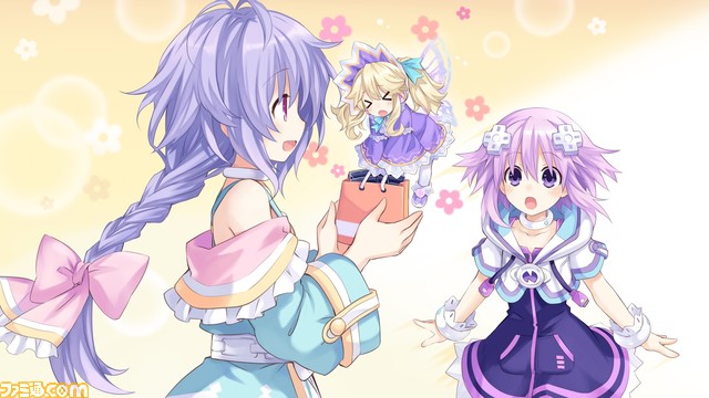 『ネプテューヌ Re;Birth123 トリプルパック』ファミ通DXパックが予約開始。つなこ描き下ろしのアクリルボードやパープルハートの3Dクリスタルなどが付属