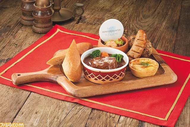 【モンハンUSJ祭】本日(3/1)より開幕。『アイスボーン』アステラ・セリエナ両拠点の料理長が腕を振るったモンハン飯がUSJで楽しめる