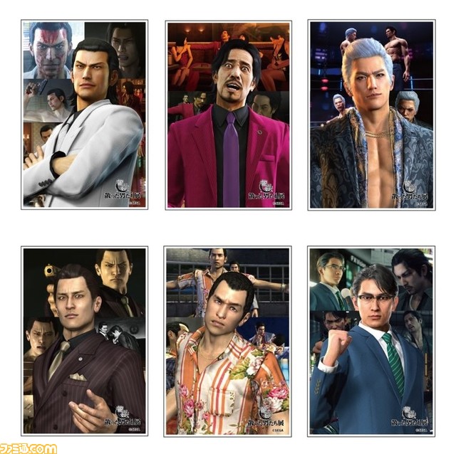 『龍が如く』散った男たち展のグッズ事後通販が開始。位牌風アクリルスタンド、経本風ポストカードブックなどが登場