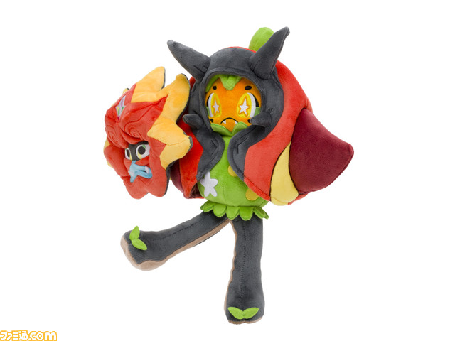 『ポケモンSV ゼロの秘宝』お面を外したオーガポンのぬいぐるみ(4種)が新登場。3月7日10時よりポケモンセンターオンラインにて取扱開始