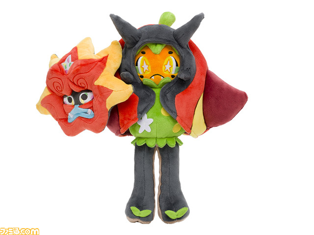 『ポケモンSV ゼロの秘宝』お面を外したオーガポンのぬいぐるみ(4種)が新登場。3月7日10時よりポケモンセンターオンラインにて取扱開始