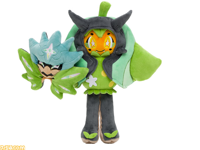 『ポケモンSV ゼロの秘宝』お面を外したオーガポンのぬいぐるみ(4種)が新登場。3月7日10時よりポケモンセンターオンラインにて取扱開始