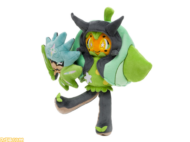 『ポケモンSV ゼロの秘宝』お面を外したオーガポンのぬいぐるみ(4種)が新登場。3月7日10時よりポケモンセンターオンラインにて取扱開始