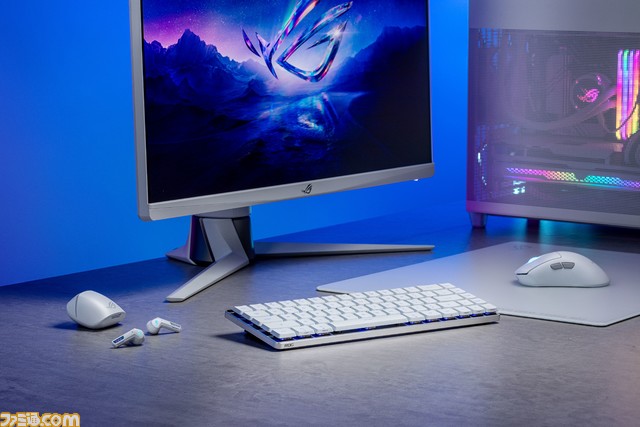 ROG新作ゲーミングキーボード『ROG Falchion RX Low Profile』3月8日発売。ブランド初のロープロファイルスイッチ、トライモード接続機能が搭載