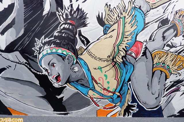 ラグーナテンボス『スト6』コラボイベントレポート。リアルバトルハブで俺より強い奴に会いに行く。世界にひとつだけの特大グラフィティアートに思わず見惚れる