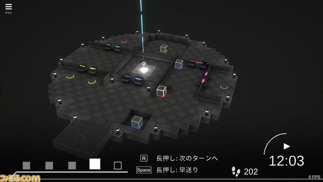 過去の自分と協力する時間差アクションパズル『CUPLEX』Steamストアページ公開。新型仮想空間を舞台にしたストーリーや音楽など世界観も重視