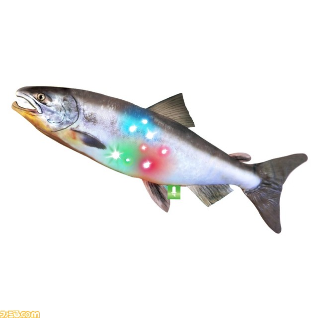 光る『ゲーミング魚』ぬいぐるみが3/12にカプセル自動販売機で発売。リアルすぎる造形と3色LEDライトがかもし出すコントラストが魅力