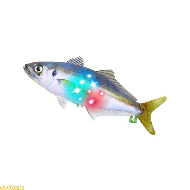 光る『ゲーミング魚』ぬいぐるみが3/12にカプセル自動販売機で発売。リアルすぎる造形と3色LEDライトがかもし出すコントラストが魅力