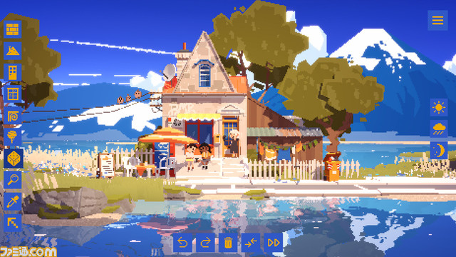 自分好みの家造りを楽しむ小規模なサンドボックス『サマーハウス』がSteamにてリリース。海、山、湖など自然豊かな背景が美しい【3/23まで20%オフ】