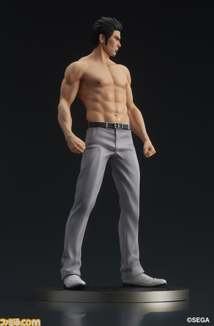 『龍が如く』“堂島の龍”桐生一馬がスタチューフィギュア化。象徴的な“応龍”の刺青や威風堂々とした姿から伝説の極道たるオーラがあふれ出す