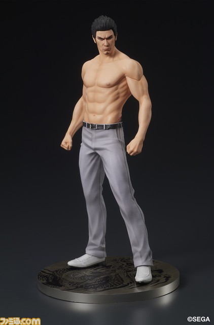 『龍が如く』“堂島の龍”桐生一馬がスタチューフィギュア化。象徴的な“応龍”の刺青や威風堂々とした姿から伝説の極道たるオーラがあふれ出す