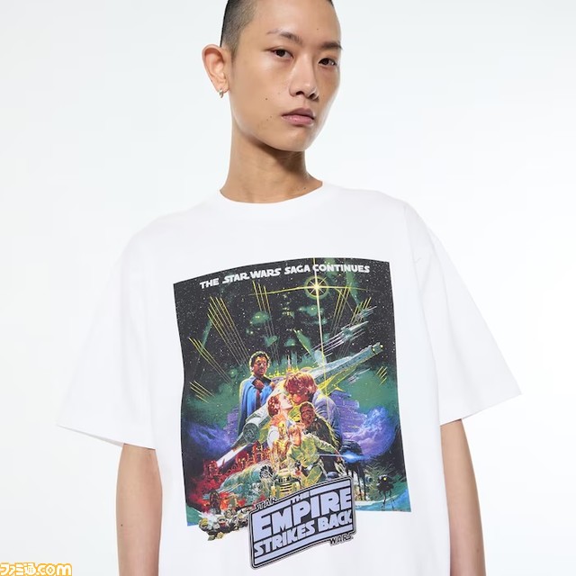 『スターウォーズ』のユニクロTシャツが5月上旬に発売。いままで発表されてきたポスターを、河村康輔氏がアレンジしヴィンテージデザインに