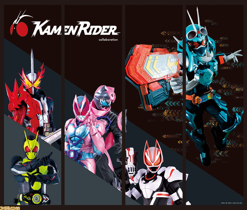 仮面ライダー』新作アパレルがグラニフで3月26日発売。Tシャツや