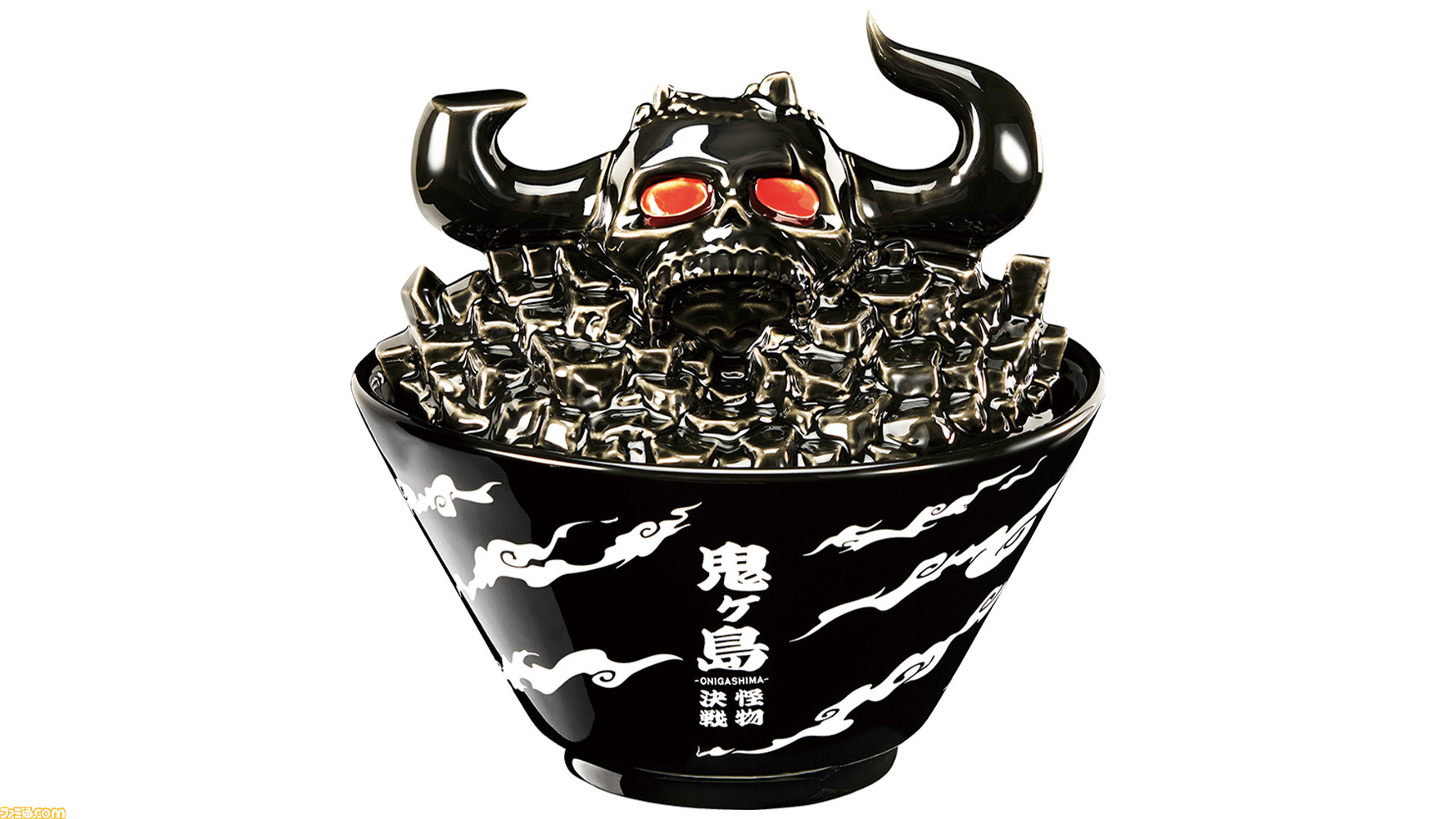 ワンピース』鬼ヶ島の漆黒どんぶりはインパクト大！ ルフィ（二カ