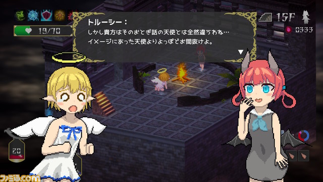 Switch版『魔界堕ちのラズリエル』本日（3/14）発売。天使が闇堕ちリスクを回避しながら天界を目指すデッキ構築ローグライク