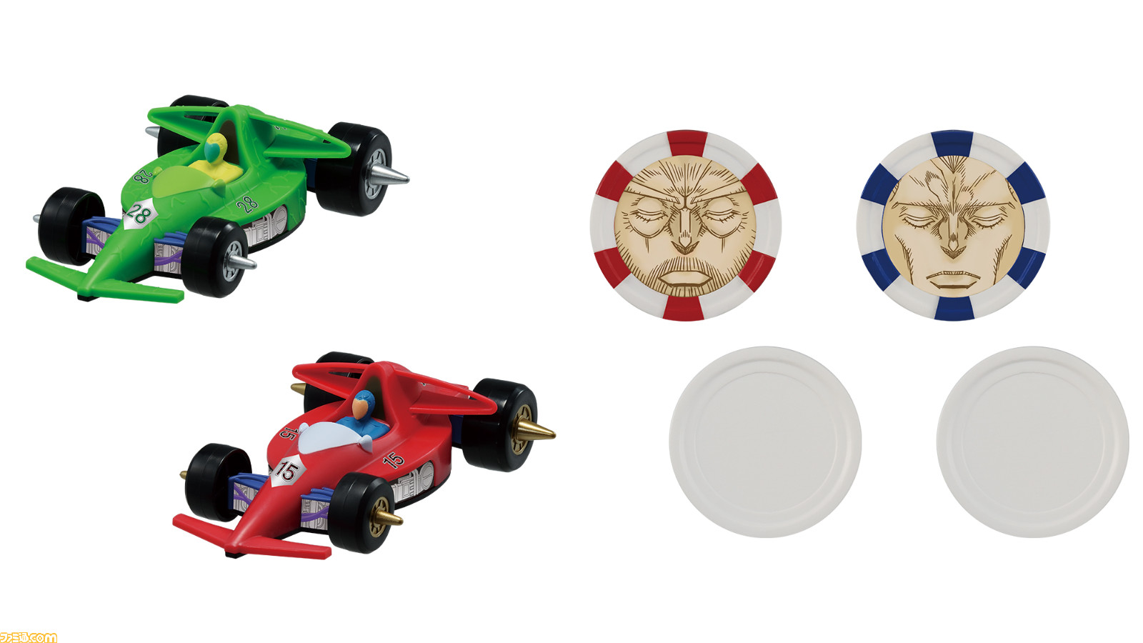 ジョジョ』F-MEGAのミニカーや魂のポーカーチップなど「グッド!」な ジョジョ』F-MEGAのミニカーや魂のポーカーチップなど「グッド!」な