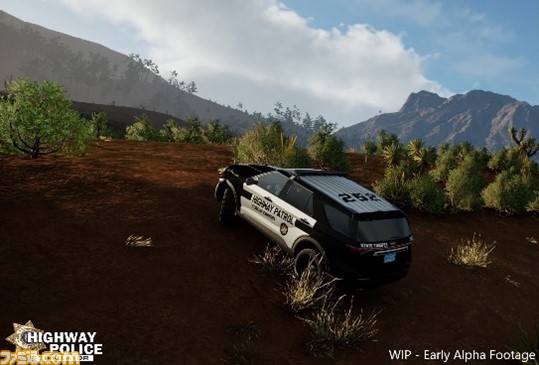 『Highway Police Simulator』リアルな北米をイメージしたオープンワールドの法執行シミュレーションゲーム。2024年9月に発売予定