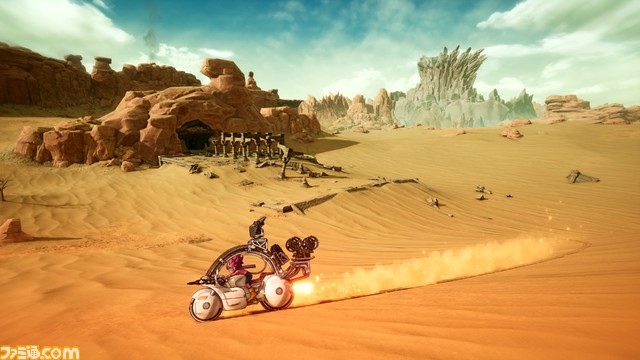 『サンドランド』体験版が本日（3/19）配信。ベルゼブブやバトルタンクを操作して戦闘アクション、広大なフィールドの冒険を体験可能