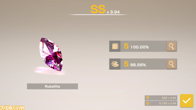 【Steam】宝石加工シミュレーション『LAPIDARY: Jewel Craft Simulator』発売。30種類以上のカッティングスタイルで宝石の種類が無限に