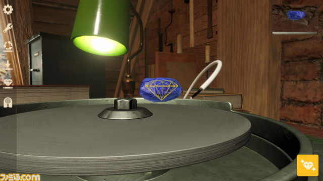 【Steam】宝石加工シミュレーション『LAPIDARY: Jewel Craft Simulator』発売。30種類以上のカッティングスタイルで宝石の種類が無限に