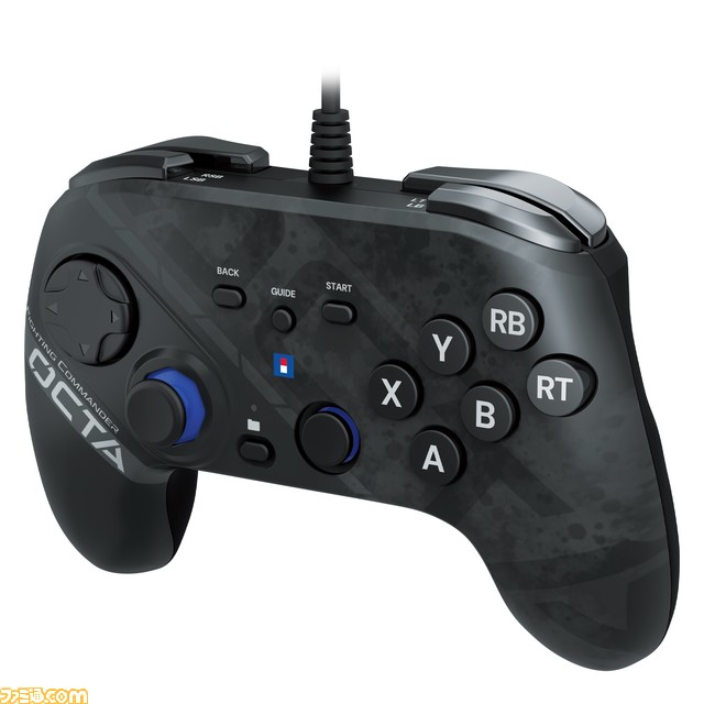 【ホリ】格ゲー向けパッド型コントローラーが4月に発売。天面6ボタン配置や入力感度の調整など、コマンド入力に特化した機能を多数搭載