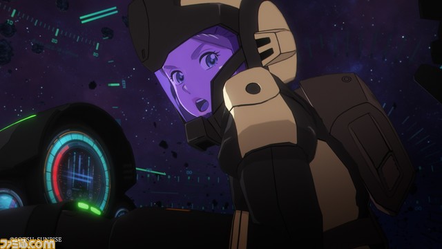 VR映画『機動戦士ガンダム:銀灰の幻影』謎のモビルスーツが描かれたキーアート、ティザーPVが公開。物語の舞台は“宇宙世紀0096年”