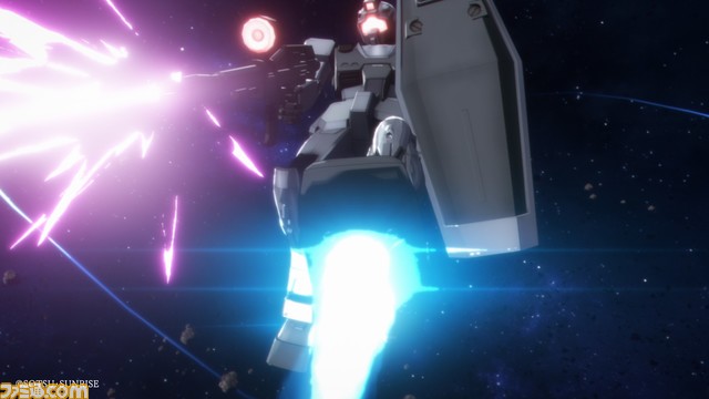 VR映画『機動戦士ガンダム:銀灰の幻影』謎のモビルスーツが描かれたキーアート、ティザーPVが公開。物語の舞台は“宇宙世紀0096年”