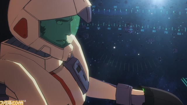 VR映画『機動戦士ガンダム:銀灰の幻影』謎のモビルスーツが描かれたキーアート、ティザーPVが公開。物語の舞台は“宇宙世紀0096年”