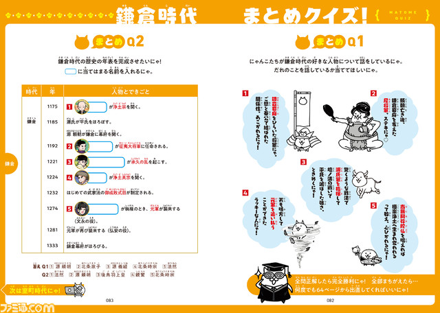 参考書『にゃんこ大戦争でまなぶ!日本の歴史人物100』が3月29日に発売。にゃんこたちと一緒に日本の歴史人物100人が学べるシリーズ第5弾