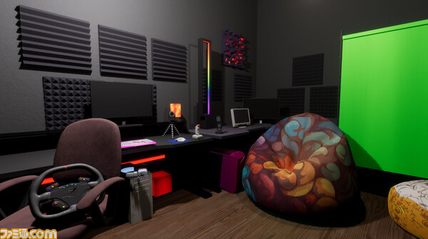 配信者シミュレーター『Streamer Life Simulator 2』Steamページ公開。ゼロから始めて人気ストリーマーを目指していく