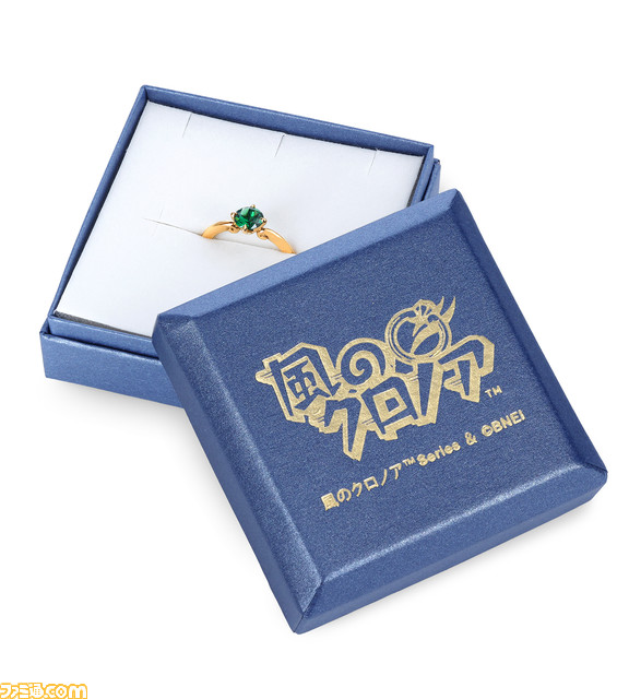 『風のクロノア』コラボリング（指輪）がAMNIBUSにて予約販売中。クロノアが持つゲーム内のリングがそのまま指輪になったようなデザイン