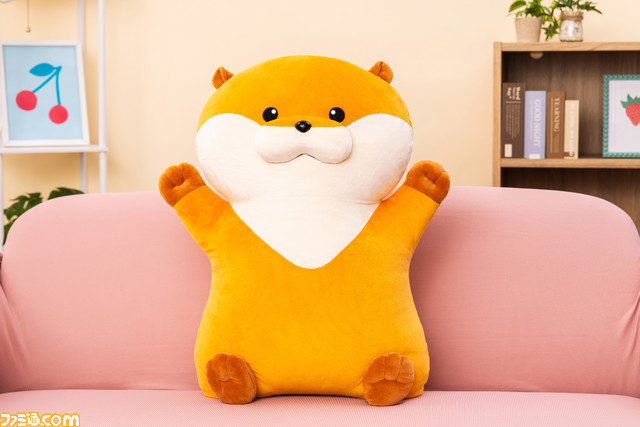 『可愛い嘘のカワウソ』全長約55cmのビッグぬいぐるみ登場。カワウソグッズ勢揃いのオンラインくじが4月1日11時発売