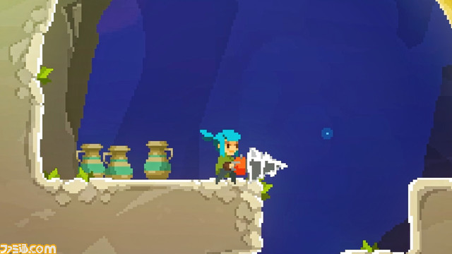 ハイスピードドリルアクション『ペッパーグラインダー』Switch/Steamで3月29日発売。ドリルで大地の中を縦横無尽に動き回る