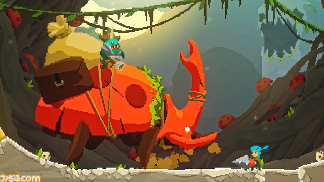 ハイスピードドリルアクション『ペッパーグラインダー』Switch/Steamで3月29日発売。ドリルで大地の中を縦横無尽に動き回る