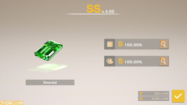 宝石加工シミュレーター『LAPIDARY: Jewel Craft Simulator』本日（3/26）配信。シンプル操作で原石を削り、煌めく宝石を生み出そう