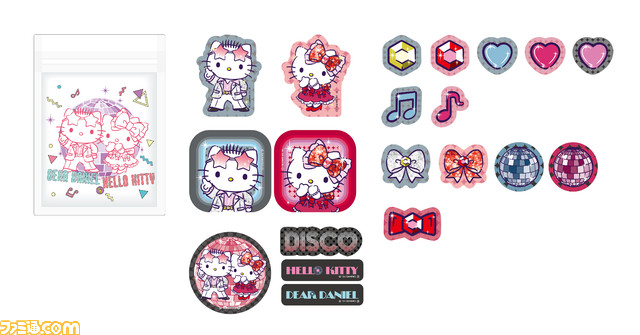 【サンリオ】ハローキティ、ディアダニエル、シナモロールらがキラキラ輝くダンス衣装で登場。ディスコをテーマにしたHappyくじが3月30日より発売