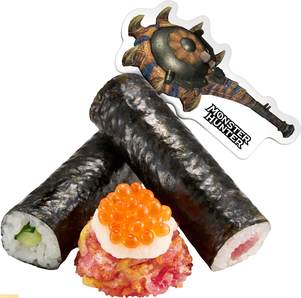 モンハン』×スシローコラボが本日(3/27)より開催。こんがり肉 モンハン』×スシローコラボが本日(3/27)より開催。こんがり肉