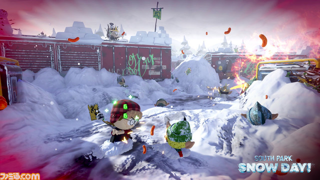 『サウスパーク:スノーデイ!』リリーストレーラー公開。アメリカ発の人気アニメを原作としたアクションゲーム。最大4人のマルチプレイにも対応