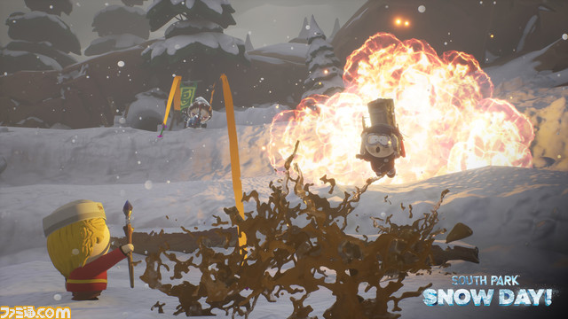 『サウスパーク:スノーデイ!』リリーストレーラー公開。アメリカ発の人気アニメを原作としたアクションゲーム。最大4人のマルチプレイにも対応