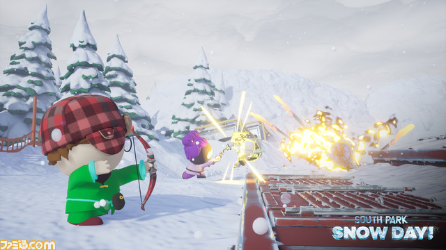 『サウスパーク:スノーデイ!』リリーストレーラー公開。アメリカ発の人気アニメを原作としたアクションゲーム。最大4人のマルチプレイにも対応