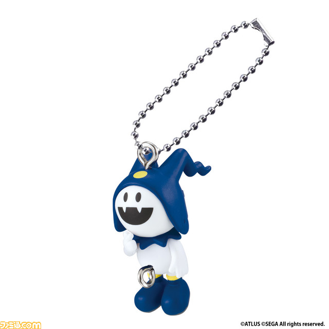 『真・女神転生』ジャックフロスト、じゃあくフロストたちのマスコットがガシャポンで発売。カニカンでつなげられる