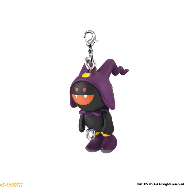 『真・女神転生』ジャックフロスト、じゃあくフロストたちのマスコットがガシャポンで発売。カニカンでつなげられる