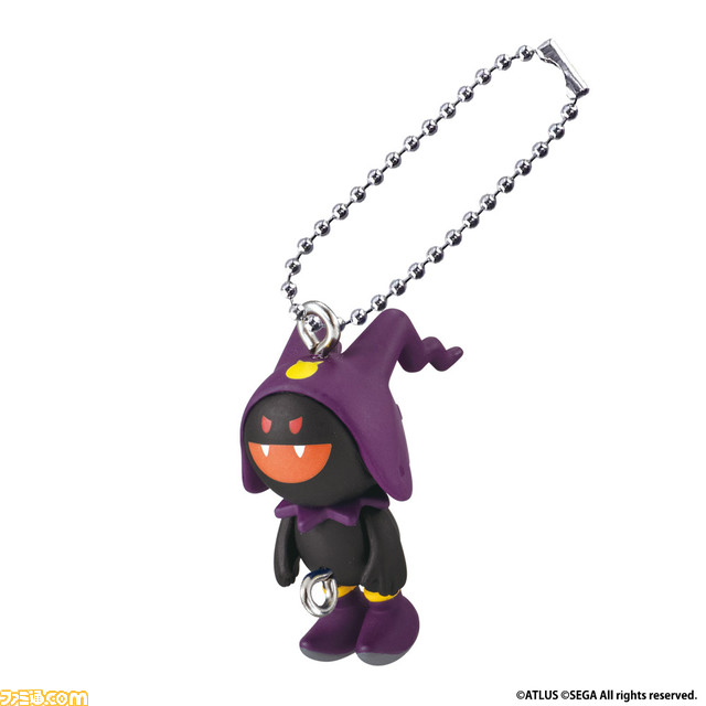 『真・女神転生』ジャックフロスト、じゃあくフロストたちのマスコットがガシャポンで発売。カニカンでつなげられる