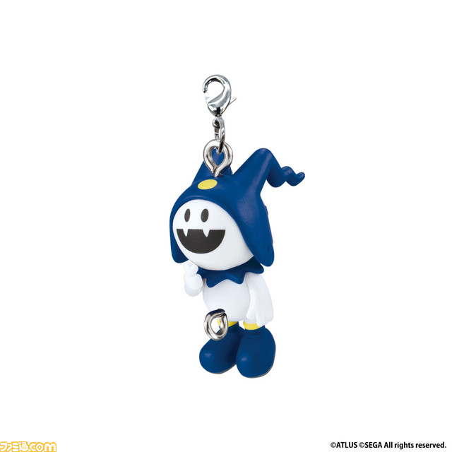 『真・女神転生』ジャックフロスト、じゃあくフロストたちのマスコットがガシャポンで発売。カニカンでつなげられる