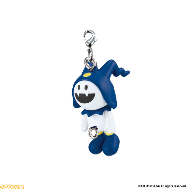 『真・女神転生』ジャックフロスト、じゃあくフロストたちのマスコットがガシャポンで発売。カニカンでつなげられる