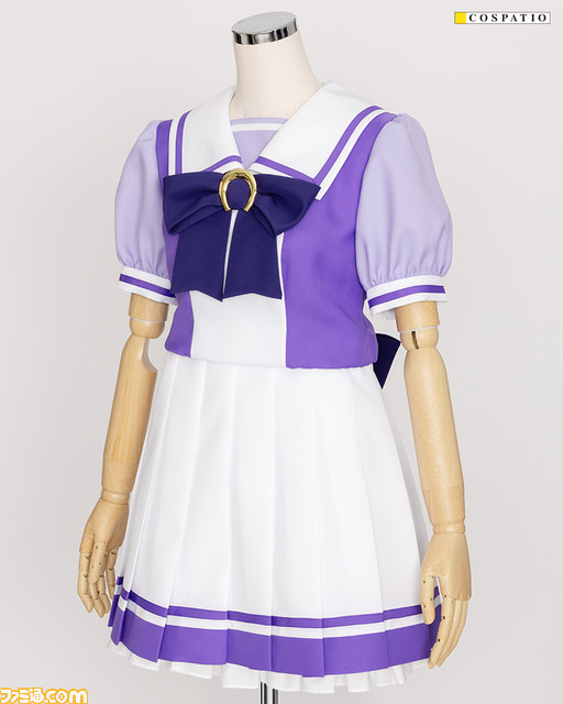 『ウマ娘』トレセン学園制服が登場。ジャケットとスカートの2アイテム。公式監修のもと細部まで再現した本格仕様。コスパ通販などで予約受付中