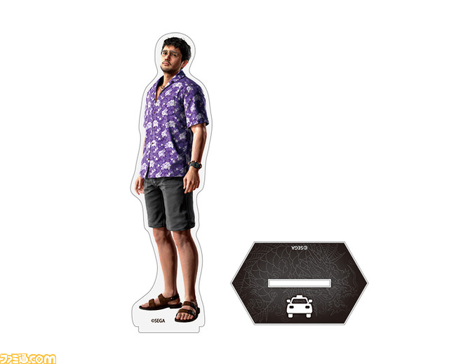 『龍が如く8』桐生一馬や春日一番とお揃いのTシャツやパーティメンバーたちのアクスタが登場。ハワイアンズとのコラボグッズがセガストアで発売