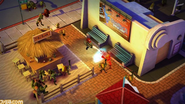 ゾンビをなぎ倒せ『ゾンビウッド - サバイバルシューティング』Switchで配信。マシンガンやショットガンを手にハリウッドで大暴れ