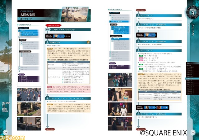 『FF7 リバース』を徹底解説する書籍“アルティマニア”が4/12発売。出現エネミー、入手アイテム、好感度の変化タイミングなどを総まとめ
